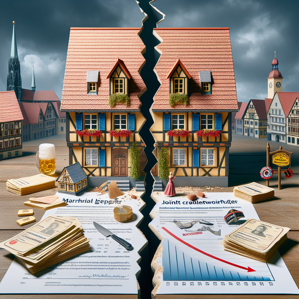 Scheidungseinfluss auf Kreditwürdigkeit bei gemeinsamer Immobilienfinanzierung